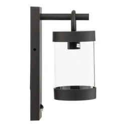 Buitenwandlamp Sambesi, bewegingssensor, antraciet