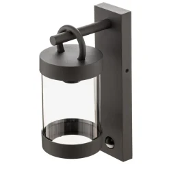 Buitenwandlamp Sambesi, bewegingssensor, antraciet