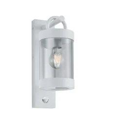 Buitenwandlamp Sambesi, bewegingssensor, wit
