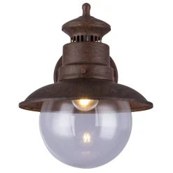 Buitenwandlamp Sella van roestkleurige staal