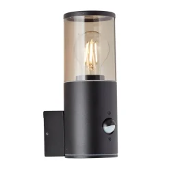 Buitenwandlamp Sergioro, 1-lamp met sensor