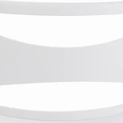 Buitenwandlamp Shell, wit