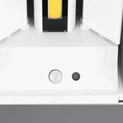 Buitenwandlamp Talent, wit, breedte 10 cm, sensor