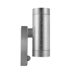 Buitenwandlamp Tin Maxi Double Sensor, verzinkt, IP54, GU10