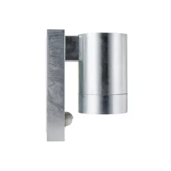 Buitenwandlamp Tin Maxi Sensor verzinkt, staal, IP54, GU10