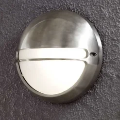 Buitenwandlamp TORINO met ronde vorm