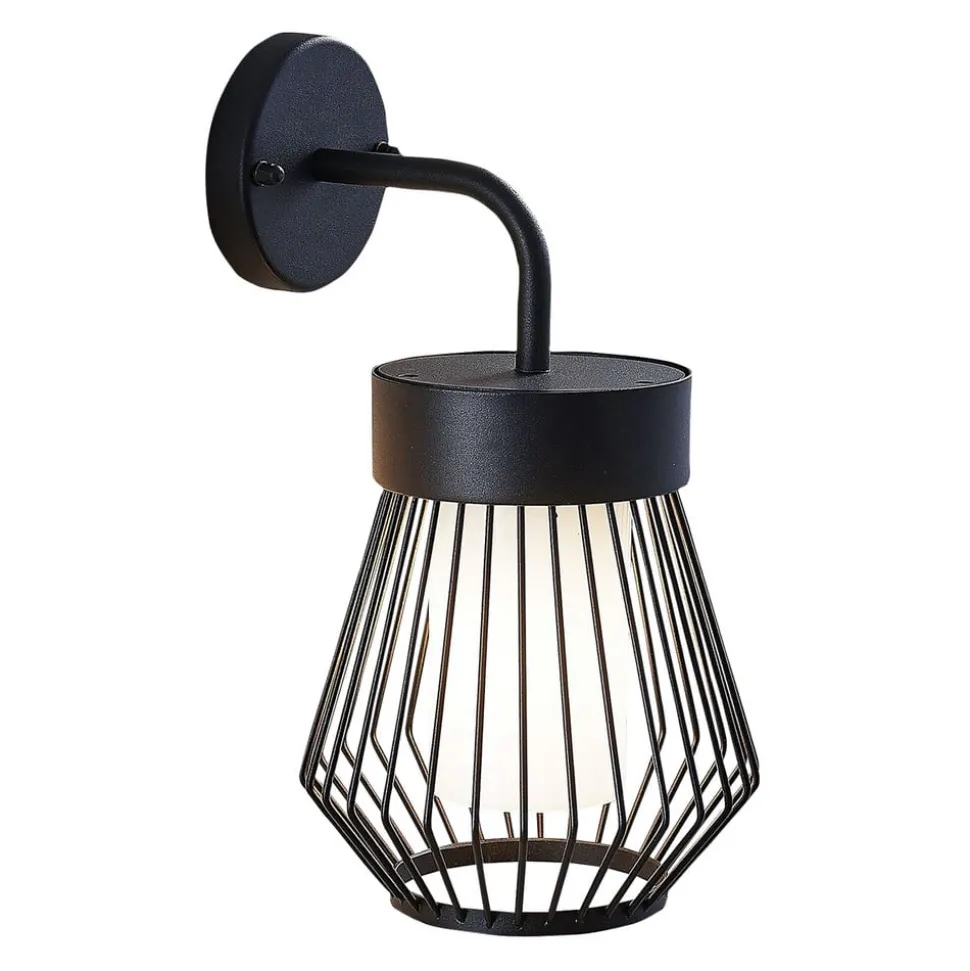 Buitenwandlamp Vajana in kooivorm