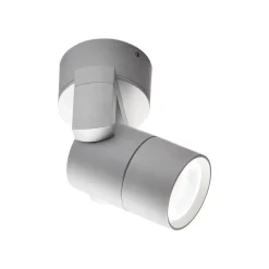 Buitenwandspot Skiros, IP55, grijs