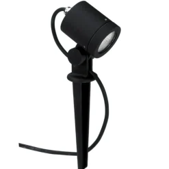 Buitspot 626, zwart, draaibaar, grondspies