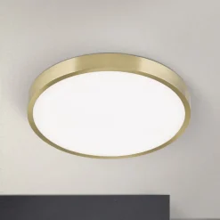 Bully LED plafondlamp met patinalook, Ø 28 cm