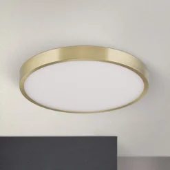 Bully LED plafondlamp met patinalook, Ø 28 cm