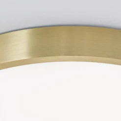 Bully LED plafondlamp met patinalook, Ø 28 cm