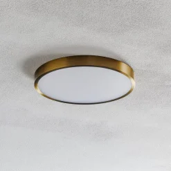 Bully LED plafondlamp met patinalook, Ø 24 cm