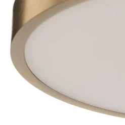 Bully LED plafondlamp met patinalook, Ø 24 cm