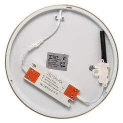 Bully LED plafondlamp met patinalook, Ø 24 cm