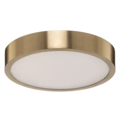 Bully LED plafondlamp met patinalook, Ø 14 cm