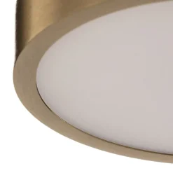 Bully LED plafondlamp met patinalook, Ø 14 cm