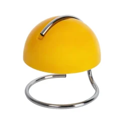 Burano tafellamp, geel, hoogte 25 cm, glas/metaal, E27