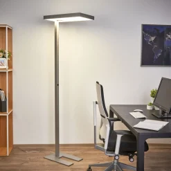 Bureau LED vloerlamp Nora met bewegingssensor