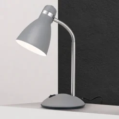 Bureaulamp School, grijs