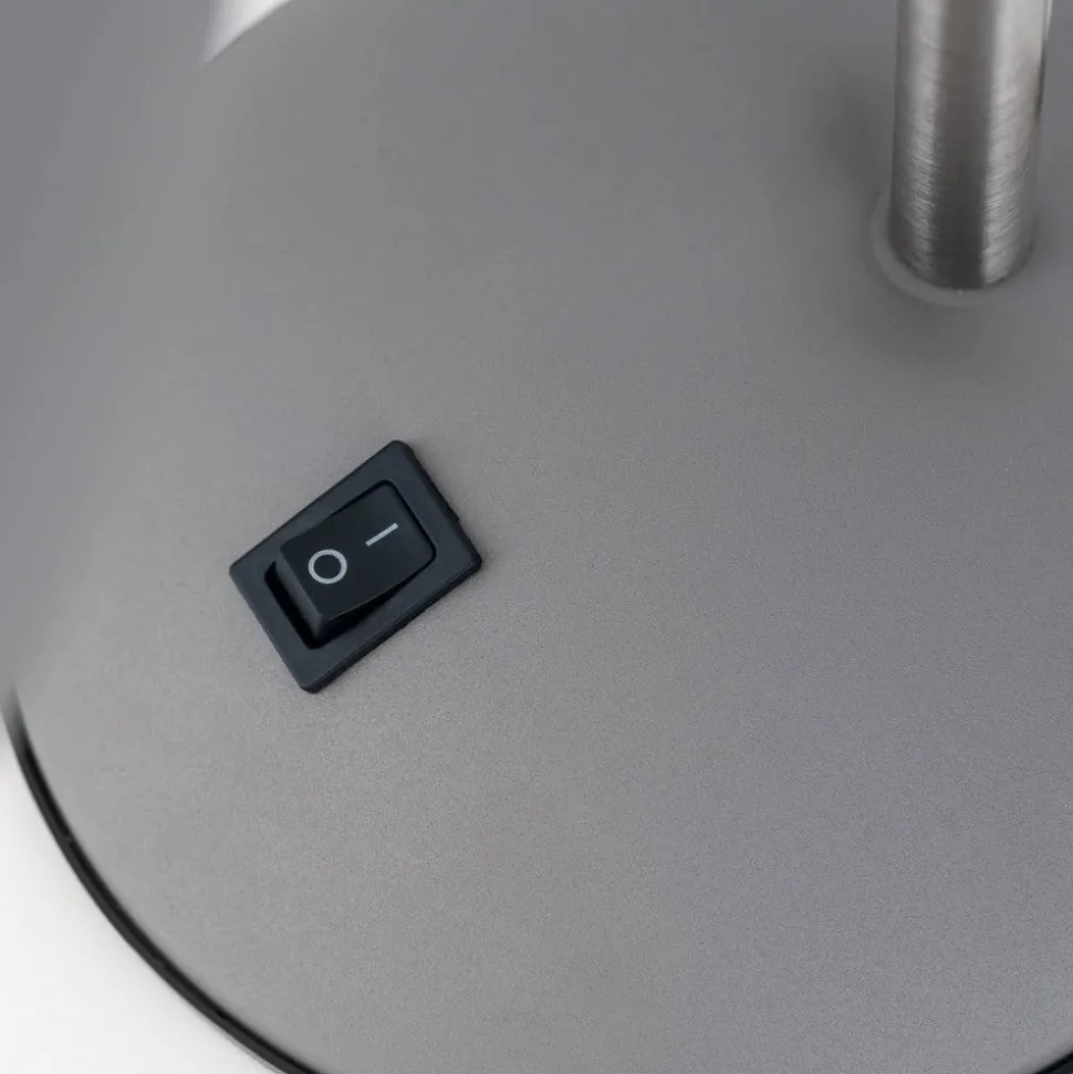 Bureaulamp School, grijs