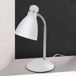 Bureaulamp School, wit