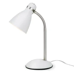 Bureaulamp School, wit