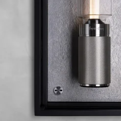 Buster + Punch Caged Wet Large IP44 staal