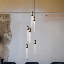 Buster + Punch Hooked 6.0 nude hanglamp messing