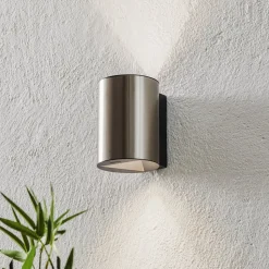 Buxus - Led-buitenwandlamp van roestvrij staal