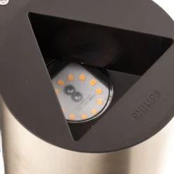 Buxus - Led-buitenwandlamp van roestvrij staal