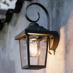 Buzzard myGarden - zwarte buitenwandlamp