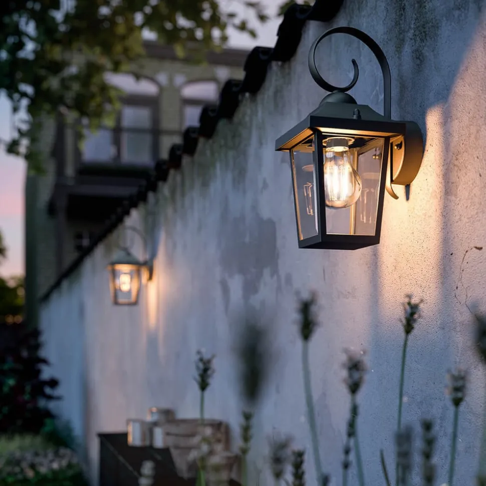 Buzzard myGarden - zwarte buitenwandlamp