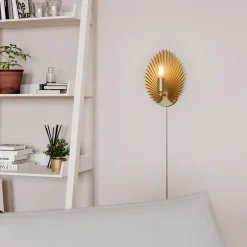By Rydéns Aruba wandlamp, goud
