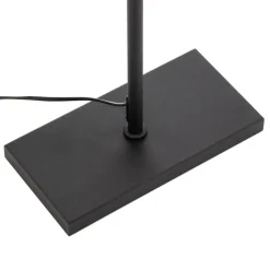 By Rydéns Captain uplight vloerlamp zwart-goud