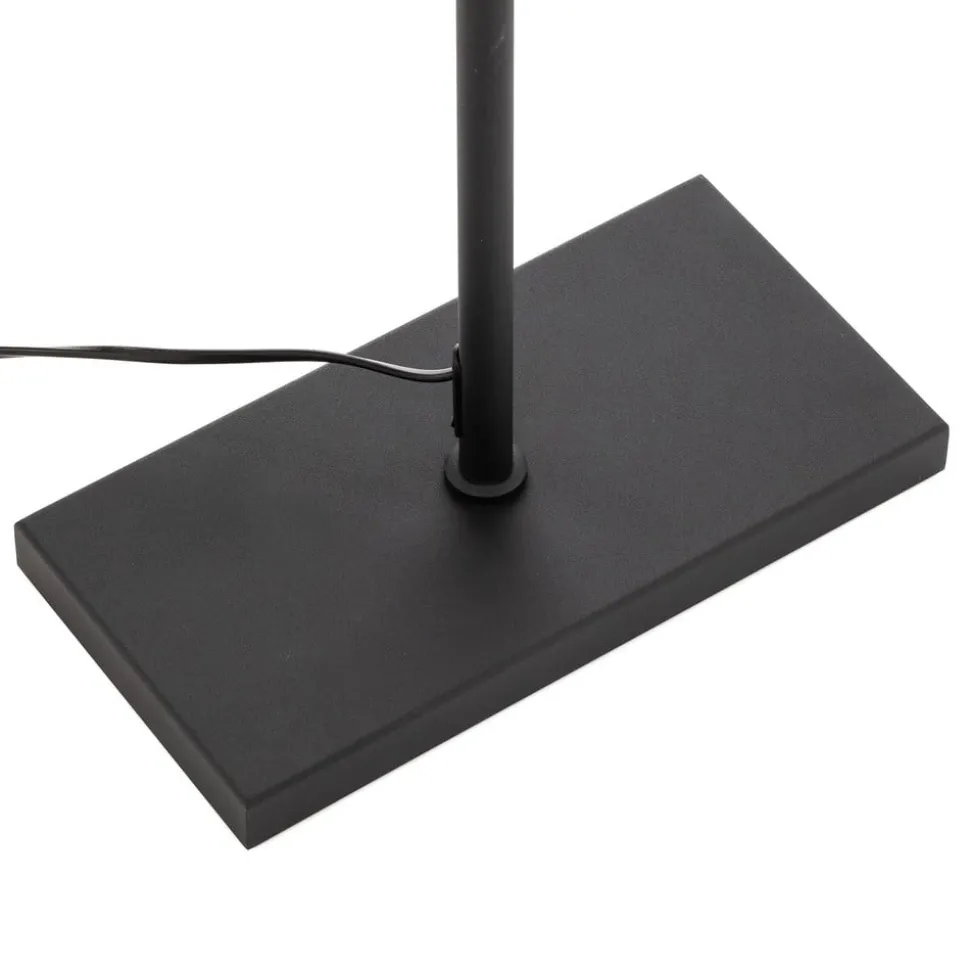 By Rydéns Captain uplight vloerlamp zwart-goud