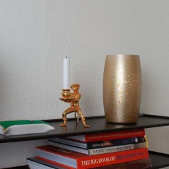 By Rydéns Colby tafellamp van metaal, goud