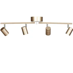 By Rydéns Correct plafondspot 4-lamps mat goud