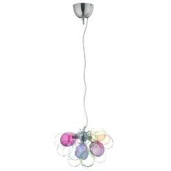 By Rydéns glazen hanglamp Gross, bont, 30 cm