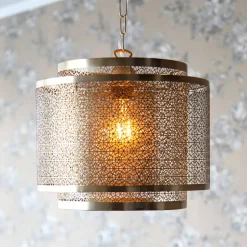 By Rydéns Hermine hanglamp, messing