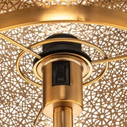 By Rydéns Hermine vloerlamp, messing