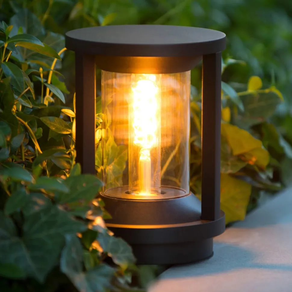 Cadix gegoten aluminium sokkellamp 22cm