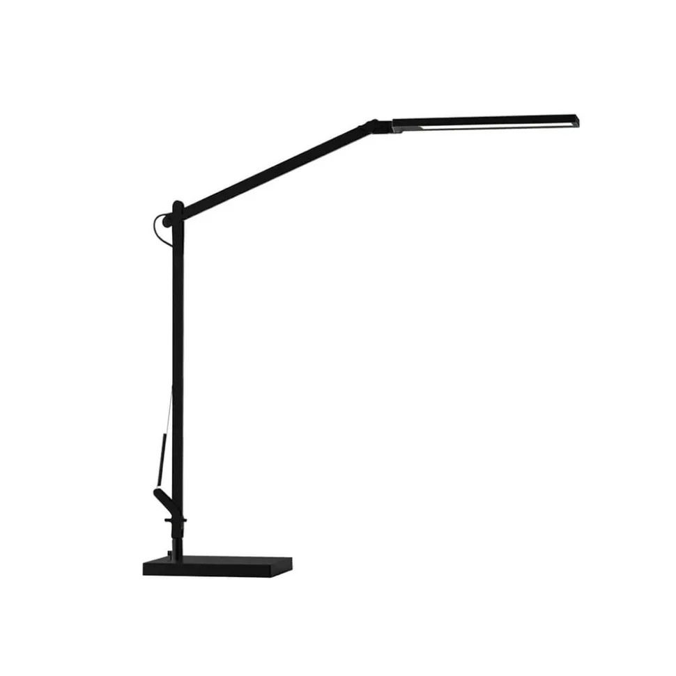 Cala LED bureaulamp, CCT, dimbaar, zwart