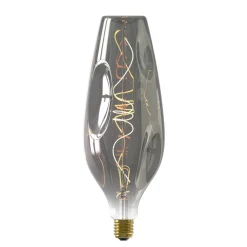 Calex Barcelona LED lamp E27 4W 1.800K dim titaan