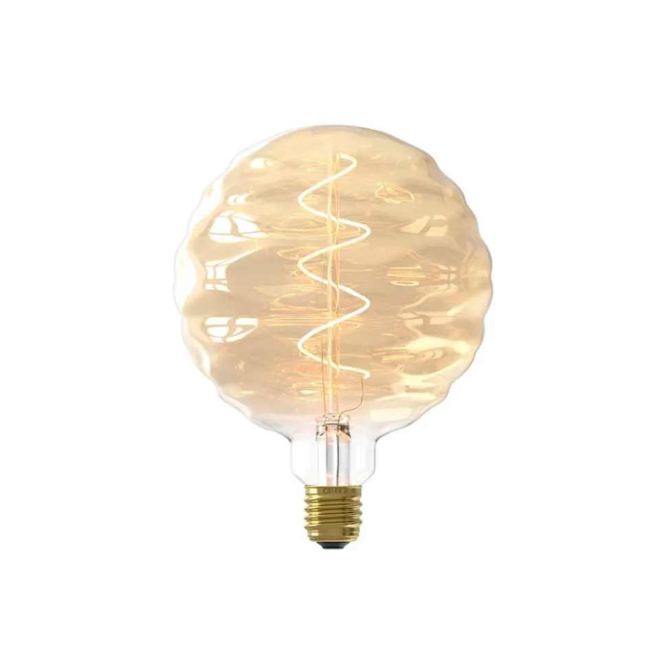 Calex Bilbao LED lamp E27 4W dim 1.800 K goud
