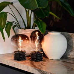 Calex Boden LED bol E27 5W filament dimbaar grijs