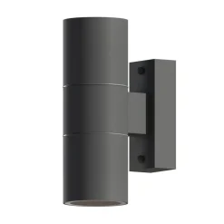 Calex buitenwandlamp GU10 roestvrij staal up/down 17 cm, antraciet