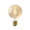 Calex E27 G80 3,8W LED filament Flex 821 goud dim