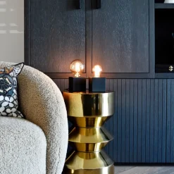 Calex E27 G95 4,5W LED filament goud 821 dimbaar