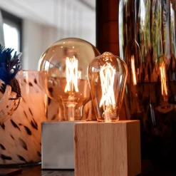 Calex E27 ST64 3,5W LED filament goud 821 dimbaar